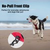 PoyPet No Pull Dog Harness with Front Clip, Comfortable Reflective