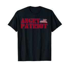 Angry Patriot American Patriot American Flag US Patriot T-Shirt