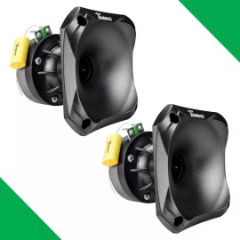 TIMPANO AUDIO (2) TIMPANO TPT-DH175 SLIM 500W 8 OHM 1" EXIT PHENOLIC DIAPHRAGM DRIVER + HORN