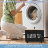 Laundry Pods Container with Lid, Square Storage Box for Laundry