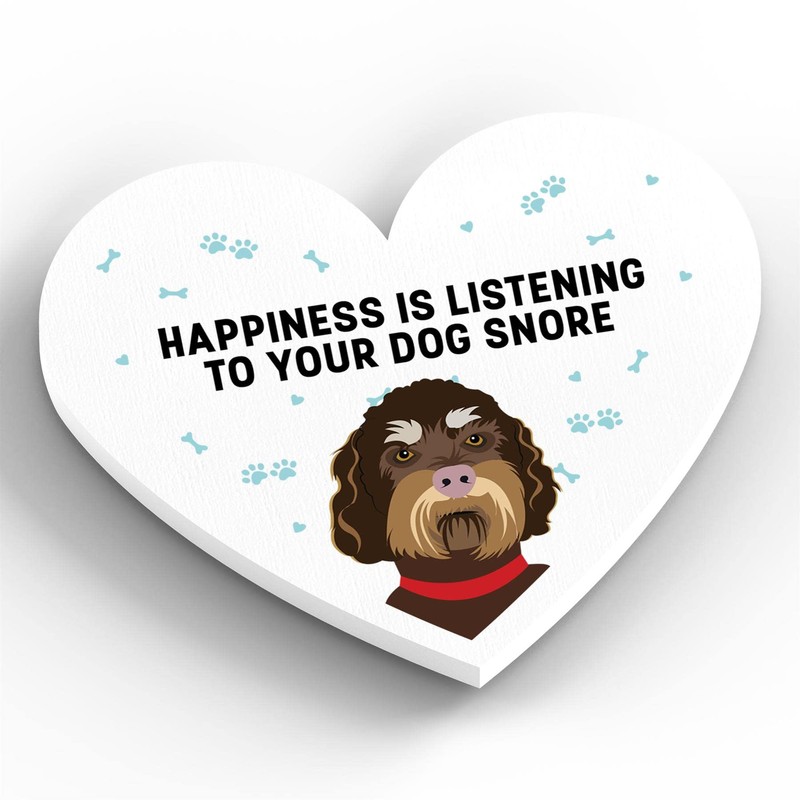Global Designs Labradoodle Happiness Is Your Dog Snoring Katie Pearson