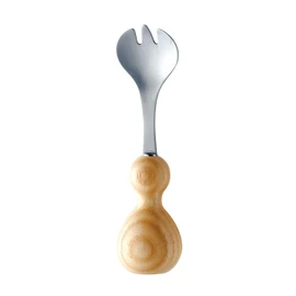 Takakuwa Metal 406579 Wood Morning Salad Fork