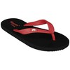 fipper slipper COMFY Rubber Thongs Mens Sizes Black-Orange 9UK 10US