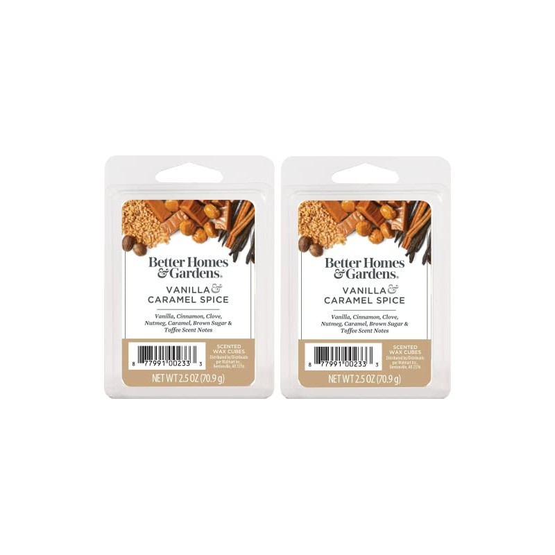 Better Homes and Gardens Scented Wax Cubes 2.5oz 2-Pack (Vanilla