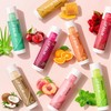 Lip Balm Set,12 x 5g Moisturising Lip Balms with Natural