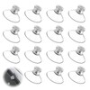 Pack of 15 Suction Cups with Thread, Suction Cups for
