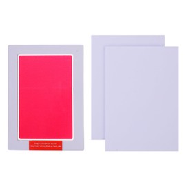 Operitacx Ink Pad for Baby Red Baby Handprint Footprint Kit Easy to Clean Baby Footprint Craft Set