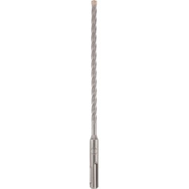 kwb HB4X SDS Plus Hammer Drill Bit, 210 mm, Diameter 6 mm (Hungsten Carbide Plate, Four Cutting Edges, Centring Point, Quadruple Plus Spiral, Tool Steel, SDS Plus)