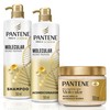 Pantene Molecular Bond Repair, Kit Shampoo 510ml, Acondicionador 510ml, Mascarilla