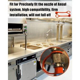 Rubber Blow Off Caps Fit for R102 Piranha Fire Suppression Nozzles Kitchen Suppression Vent A Hood Systems, Fire Suppression Nozzle Covers, 20 Pack