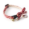 Necoichi Zen Hariko Charm Cat Collar (Red)