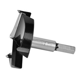 Mollom (80mm|3-1/8") Triple Flute Forstner Drill Bit for Woodworking with 3-Cutter YG8 Carbide Tipped of 2.0mm,Hinge Cutter Tool Kits for Hard Soft Wood, Plastic, Plywood