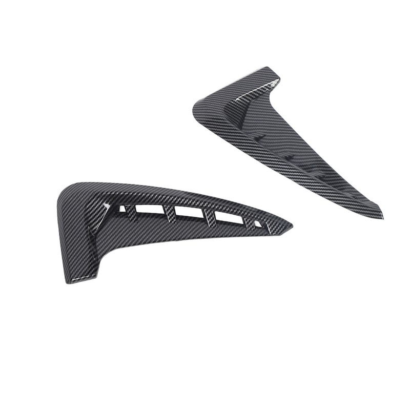2PCS Car Front Side Air Vent Cover Decorative Gills Side