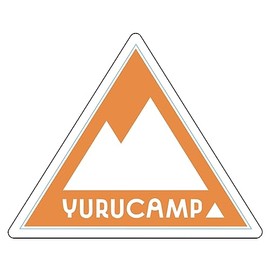 Yurucamp Magnetic Sticker [Orange]