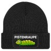MoonWorks® Men's Beanie with Patch Knitted Hat with Saying Skiing