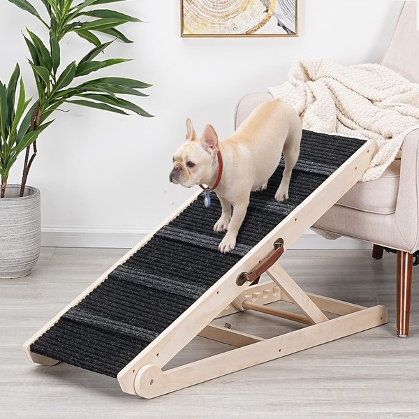 Dog Ramp for Bed - Foldable Small to Large Dog
