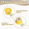 PATIKIL 1-3/8 Inch Knobs, 8 Pcs Round Drawer Dresser Knobs