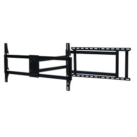 ESPIDOO Full Motion TV Wall Mount Bracket: 40-120 Inch Adjustable Dual Arm with Tilt & Swivel - Heavy Duty Steel Mount for Flat Screen TVs up to 132lbs & VESA 800x400mm - Living Room & Home Theater In