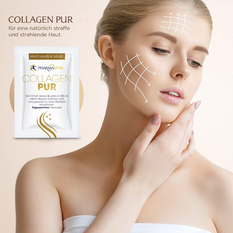 PharmaVital CollagenPur - Collagen Sachets - Pack of 30 -