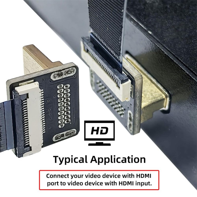 xiwai CYFPV HDMI Type A Male Connector Left & Right