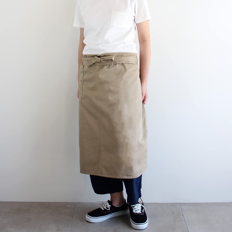 NAPRON 2-Way Full Apron, Lightweight, Large, Women's, Men's, Blue Label,