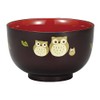 Poni Characters Industrial 丼 Parent-child Owl Bowl 溜 700ml
