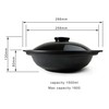 Casserole Clay Dry Pot Heat-resistant Premium Saucepan Ceramic Bowl with