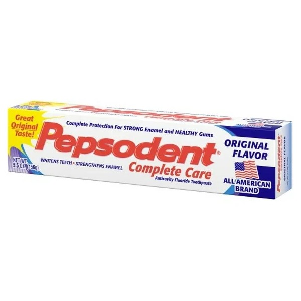 Pepsodent Complete Care Toothpaste, Original Flavor, 5.5 oz
