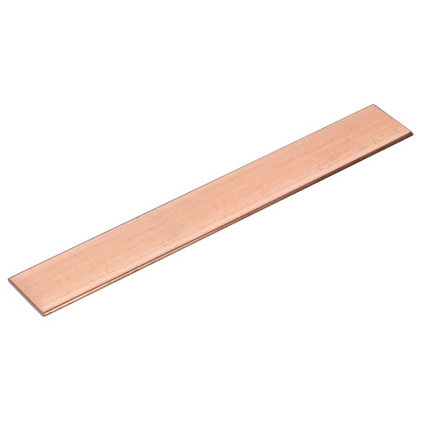 uxcell Copper Flat Bar 0.08" Thickness x 1.18" Width x