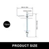 HSUYUN Folding Dowels, Pack of 12 Toggle Dowels m6 x