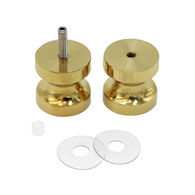 CKB Shower Glass Door Knob, Double Sided Pull Handle for