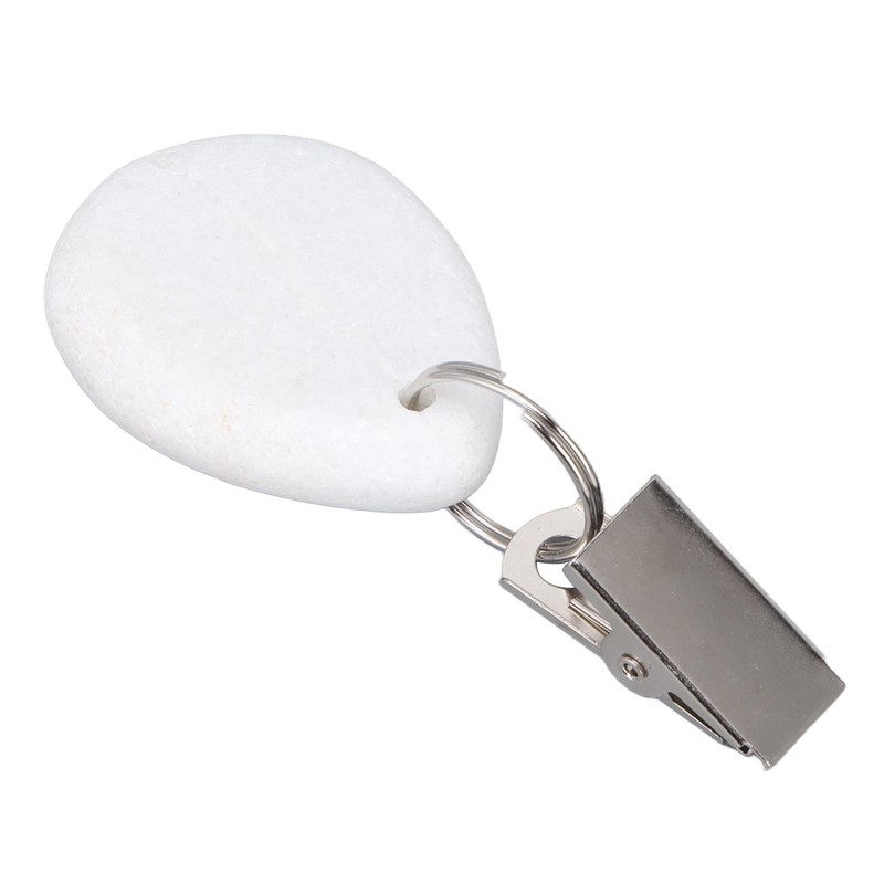 6Pcs Tablecloth Weights Marble Stainless Steel Small Size Waterproof Rustproof