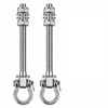 Gtwinsone 2 Pezzi Gancio da Soffitto Heavy Duty capacità 680kg