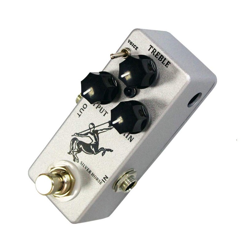 Pedal de efecto de guitarra con función Overdrive con True