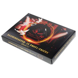 Madus-Magic Premium Magic Box for Children from 10 Years and Adults Enchanting Learning Magic Tricks