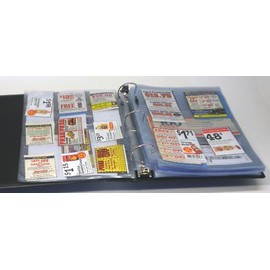 Hobbymaster Coupon Binder Pages - 50 Page Assortment + Bonus Sleeve