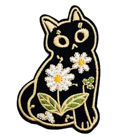 Patch Iron Patch, Stylish, Adult, Cats, Cute, Girls, Boys, Military Topgun, Patch, App Care, Jacket, Parka, Jeans, Individuality, Unique, Clothing, Arrangement, Handmade, Patch Repair