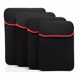 (Thousand Guests) 504-0016-05 Inner Case, For Tablets, PCs, 7/8/9/9.7/10.1/12/15 Inches, Wide Compatible Inner Case, Black