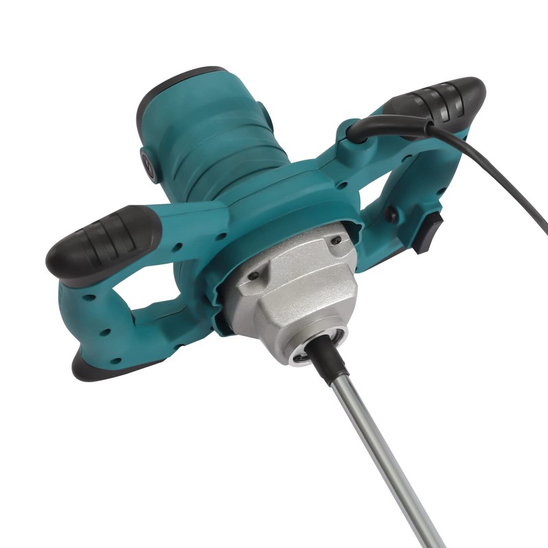 2100W Handheld Electric Concrete Mixer, Portable Mud Mixer for Mixing