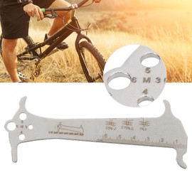 SPYMINNPOO Chain Wear Indicator, 3 in 1 Mountain Chain Measuring Ruler Road Chain Checker Tool Riding