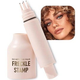 Lápiz de Pecas con Sello – Secado Rápido e Impermeable, Maquillaje de Pecas Falsas Realistas y Duradero, Ligero y Portátil, Vegano y sin Crueldad – Lo