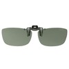 [cliponkeeper] Made in Japan Polarized Clip-on Sunglasses Over Glasses UV
