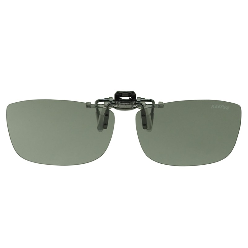 [cliponkeeper] Made in Japan Polarized Clip-on Sunglasses Over Glasses UV
