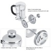 350ml Stainless Steel Glass Cafetiere French Filter Tea Coffee Pot