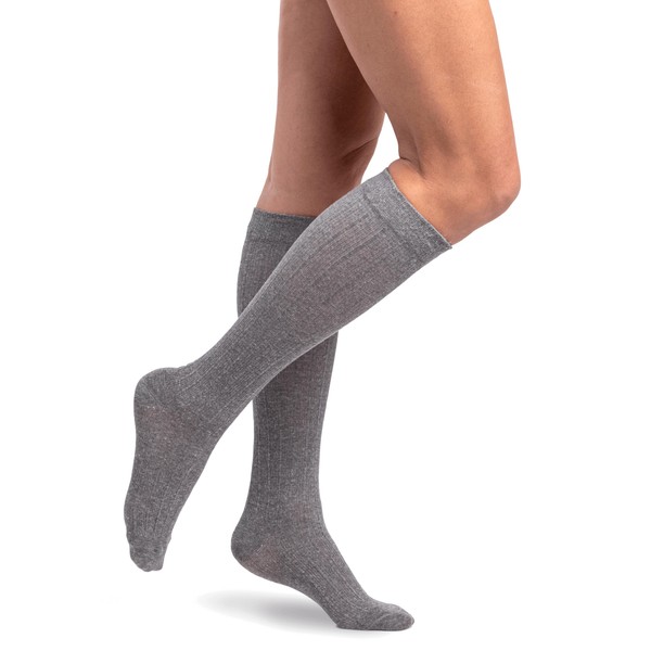 Sigvaris Women's Style Linen Compression Socks 20-30mmHg - Hypoallergenic, Lightweight,