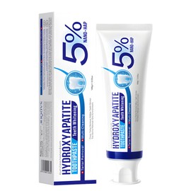 Zahnpasta ohne Fluorid,Hydroxylapatit Zahnpasta,Fluoridfrei,Minzgeschmack,Hellt die Zähne auf,Erfrischt den Atem,Langanhaltende Wirkung,Milde Formel,Hydroxylapatit für Vielfältige Anwendung