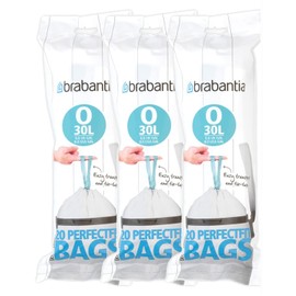 Brabantia Bin Liners 30 Litres (O) (60 Pieces)