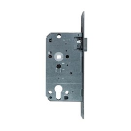 FELGNER Mortice Lock for Profile Cylinder | Cylinder Lock Lock Cylinder Door Lock | 2 Turn | Backset 55 mm | DIN Right | Square Door Lock - Width 24 mm