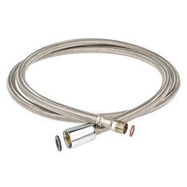Kitchen Replacement Shower Hose M15/1 x 1/2” Conical Nut x 150 cm Nylon Certified According to German DVGW / KTW-A / W-270 Standards