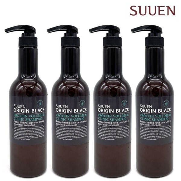 Origin Black Real Protein Volume Shampoo 700mlx4 / 오리진블랙 리얼